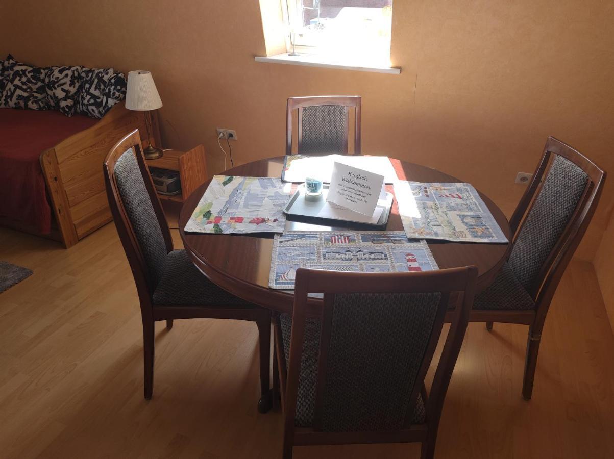 Ferienwohnung Nixe Sandstedt Ngoại thất bức ảnh